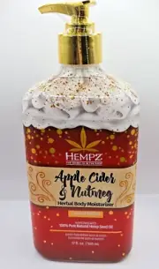 HEMPZ APPLE CIDER & NUTMEG HERBAL BODY MOISTURIZER 17OZ