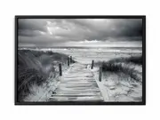 Beach Path pahotogrpahy art Framed Print Fine Art Poster Print