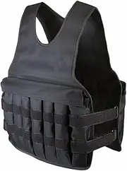 Weighted Vest Jacket (10 Kg, Black)
