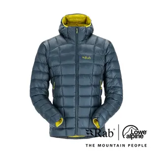 【英國 RAB】Mythic Alpine Jacket 神話輕量羽絨連帽外套 男款 獵戶藍 #QDB45