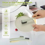 6Pcs Iron Wire Brush Set 9.64inch Nylon Iron Wire Brushes Cleaning Set Leko