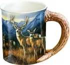 Sculpted Mug Last Glance - Mule Deer 16 oz.
