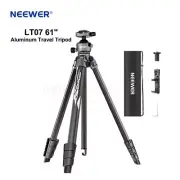 NEEWER LT07 61" Stability Compact Travel Tripod Panoramic Ball Head Phone Holder