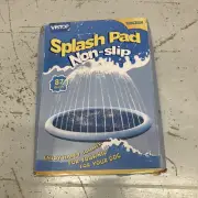 VSTOP Non Slip Splash Pad for Kids and Dog 87 Inch Pool Summer Splashpad New
