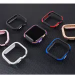 蘋果手表IWATCH6保護殼40MM44MM4/5代鋁合金表殼APPLE WATCH SERIES6代金屬硅膠雙層保護套