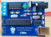 Automatic Plant Watering System ATmega 328P L293D Motor CH341 PCB Board DIY KIT