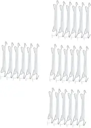 MERRYHAPY 24 Sets Tomato Plant Support Stakes Tall Climbing Plant Sticks Garden Twine Hooks Truss Hooks Reusable for Use
