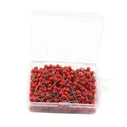500Pcs Novelty Cute Push Pin World Travel Map Pinboard Round Head Thumb Map