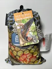 EQUIP 1 Person Travel Hammock Photo Real Trout Fish Pattern New NWT