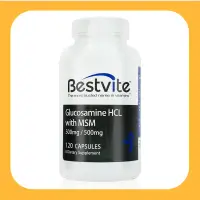 在飛比找蝦皮購物優惠-【美國BestVite】必賜力葡萄糖胺+MSM膠囊1瓶(12