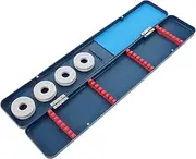 GANAZONO Fishing Gear Box Multi Functional Line Spool Organizer for Hooks Tackle and Fishing Lines Compact and Durable Storage for Various Fishing Activities