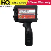 Yaomatecm12.7mm Handheld Inkjet Printer 4.3" + Imported Ink Cartridge for HP