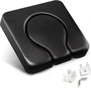 ZXMOBY PU Commode Seat Cushion Universal Fit Toilet Chair, Sponge Padded Soft Pad for Bedside Commode Seat, Commode Chair, Cover Shower Wheelchair