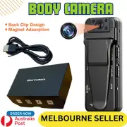 080P HD WiFi Camcorder DVR IR Night VisonCam128GB Mini Police Body Camera Video
