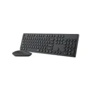 Rapoo X260S Wireless Optical Mouse & Keyboard Black [X260S-BLACK]