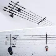 Goture Fishing Rod Holders for Wall or Celling with 4pcs S-shape Hooks, Store...