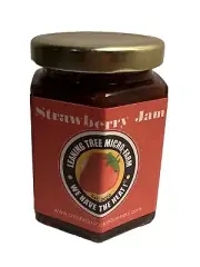 Leaning Tree Micro-Farm Old Fashion Strawberry Jam 6 Oz Pectin free