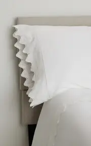 [Los Encajeros] Mimi Percale Set-of-Two King Pillowcases king
