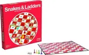 Pressman Snakes & Ladders Game Ages 4+, For 2-5 Players