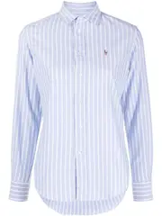 [Polo Ralph Lauren] Polo Ralph Lauren-Camicia Oxford A Righe Slim Fit-Donna 8 US