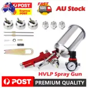 1.4MM 1.7MM 2.5MM Nozzle HVLP Auto Paint Air Spray Gun Kit Gravity Feed Primer