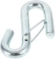 FUNOMOCYA Heavy Duty Trailer Snap Hook with Swivel Durable Metal Towing Hook for Car Boat and Truck Reliable Slip Safety Chain Accessory for Rv and Trailer Use