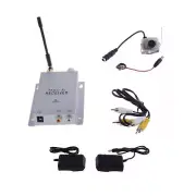 Mini Wireless Camera Receiver Set Infrared Night Vision Security CMOS PAL System