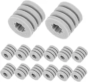 MUCKLILY 20pcs Silicone Pad for Circuit Boards Vibration Cushion for Hard Drive Protection Shock Absorbing Mat for Electronics Easy Installation Vibration Isolation