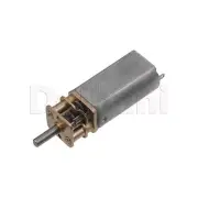 DC Gear Motor High Torque 13GA 12V 120rpm Exposed Gears for DIY Robotics Arduino