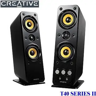 CREATIVE GIGAWORKS T40 SERIES II 2.0聲道多媒體喇叭 二件式喇叭 音響等級