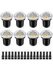 Low Voltage Landscape Lights LED Well Lights 3W 12V-24V in Ground Lights IP67...