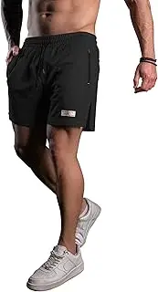 [MRSISYI] Men's Workout Shorts with Liner Quick-Dry Stretch Mesh Athletic Shorts for Running Gym Training