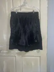 And1 Basketball Gym Court Shorts Adjustable Waist MEDIUM 11 In Inseam Black