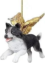 Angel Border Collie Ornament