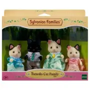 Sylvanian Families - Tuxedo Cat Family