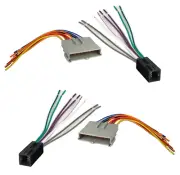 2 pcs Car Stereo Integration Harness for Premium Sound System for 1994-2000 Ford