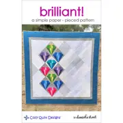 Brilliant Quilt Pattern By Cozy Quilt Designs Quilting Sewing Craft DIY