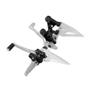 Motorcycle Front Foot Pegs Rest Bracket For Kawasaki Z400 Ninja 400 2018-2023