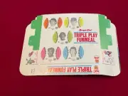 RARE Minnesota Twins 1977 Burger Chef Triple Play Funmeal Factory Flat Box/Set!!