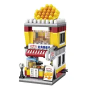 Loz LOZ Mini Blocks - Hong Kong Style Egg Waffle Shop Building Bricks Set 20 x 17 x 5 cm