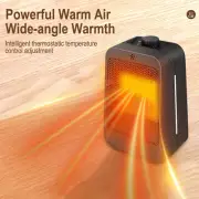 1500W Mini Portable Heater Small Space Heater Electric Heating Fan Office Home