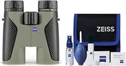 [ZEISS] 10x42 Terra ED Binoculars & Cleaning Kit Combo (Velvet Green)