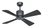Smart Ceiling Fan with Remote Control Dc Fan Neo 92cm Basalt Black Teak