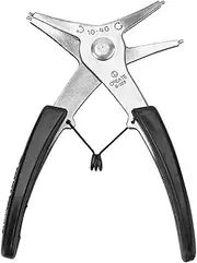 Circlip Plier,Internal and External Circlip Pliers - Two-in-Snap Ring Pliers Retaining Ring Pliers Multifunctional Installation and Removal Tool