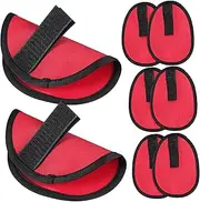 Toddmomy 8pcs Fishing Lure Wraps Covers: Hook Protectors for Rod- Bait Storage for Safe Fishing -Saltwater Freshwater Fishermen Supplies