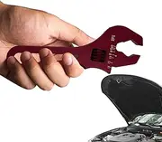 Crescent Wrench, AN3-AN16 Adjustable Wrench Spanner, Fitting Tool for Automobile & Motorcycle Tubing Interface