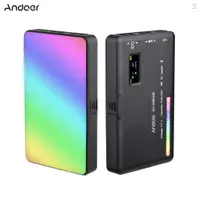 在飛比找蝦皮商城優惠-Andoer W140RGB 迷你LED攝影補光燈套裝 25