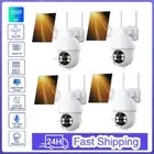 3MP Wireless Security Camera 2K WiFi IP Solar Powered Energy CCTV Home Outdoor