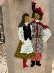 Scandinavian Needlework Wall Hanging
