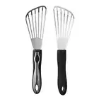 1/2pcs Stainless Steel Stainless Steel Fish Tiller Grill Spatula Kitchen